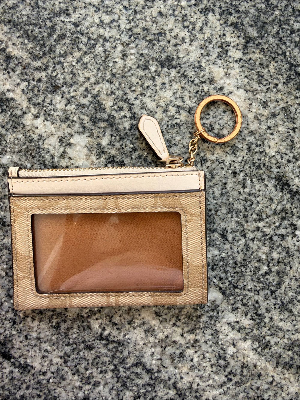 Vintage Coach Card Holder Monogram - Picture 2 of 4
